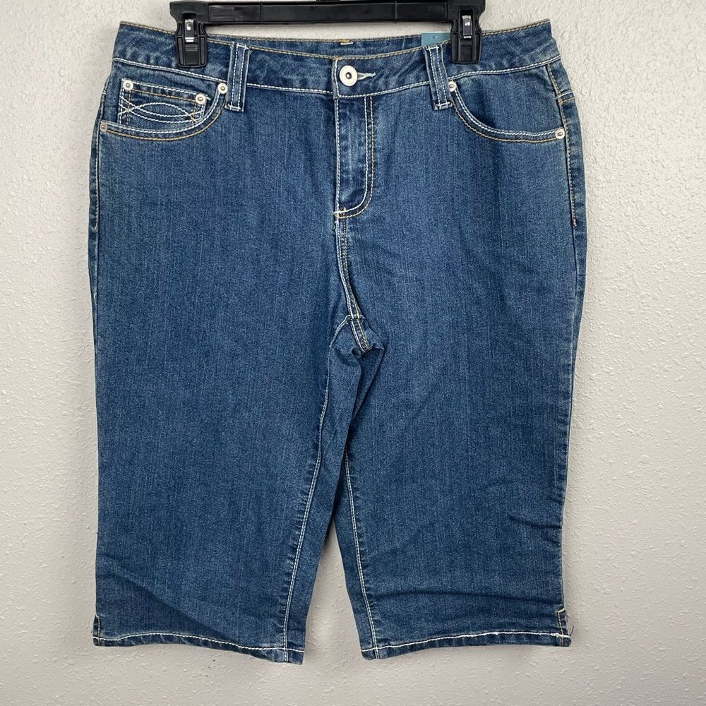 NWT Passports Denim Shorts Size 10